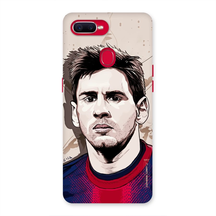 Barca King Messi Back Case for Oppo F9 Pro