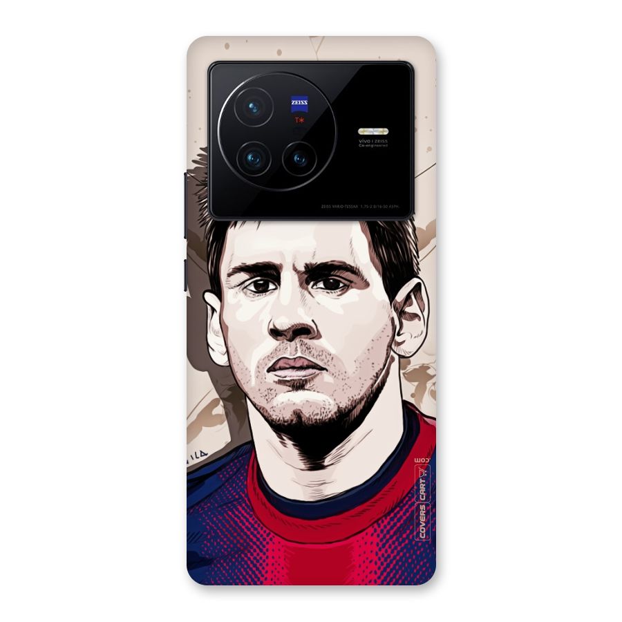 Barca King Messi Back Case for Vivo X80