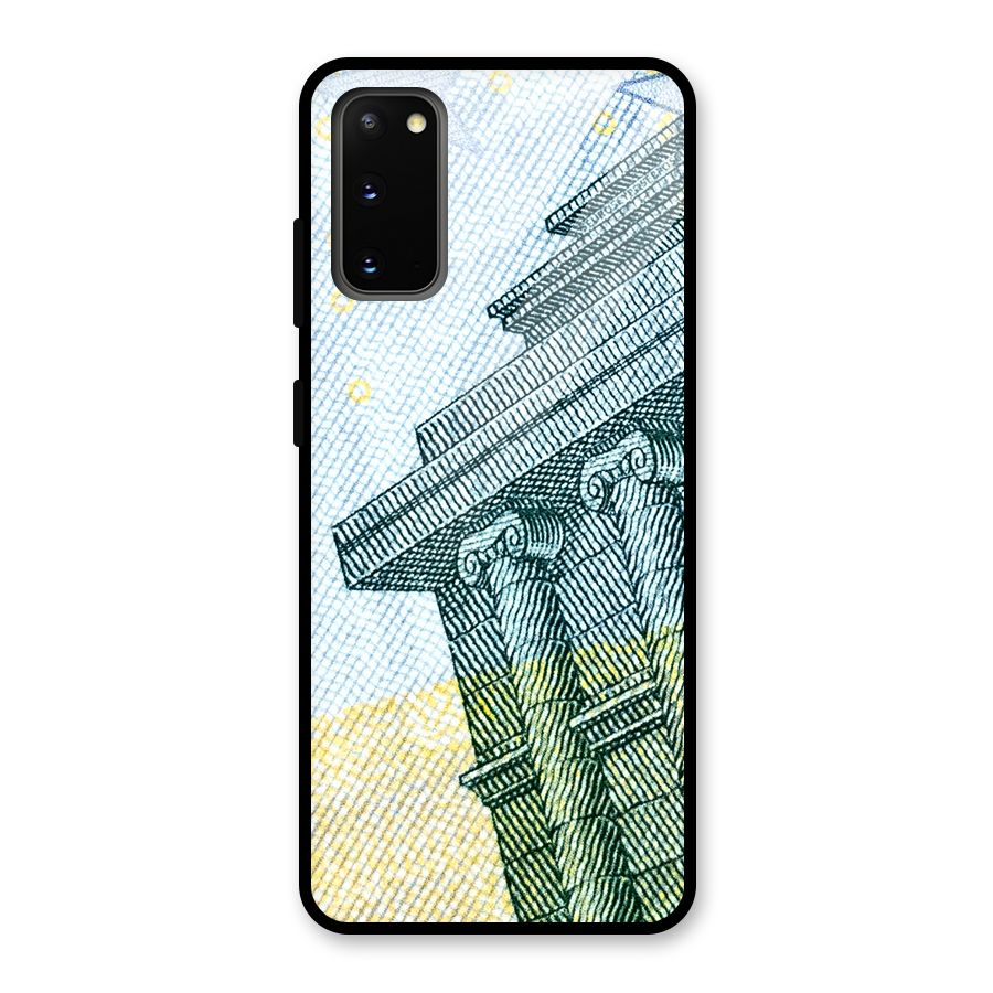 Baroque and Rococo style Glass Back Case for Galaxy S20