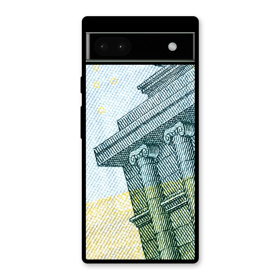 Baroque and Rococo style Glass Back Case for Google Pixel 6a