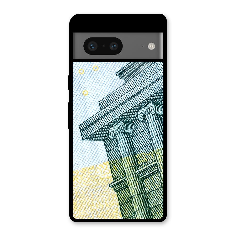 Baroque and Rococo style Glass Back Case for Google Pixel 7