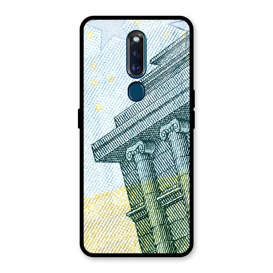 Baroque and Rococo style Glass Back Case for Oppo F11 Pro