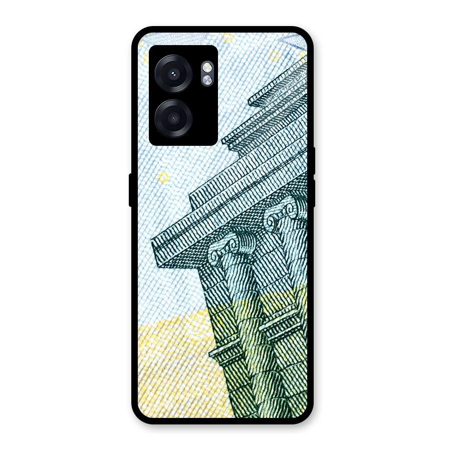 Baroque and Rococo style Glass Back Case for Oppo K10 (5G)
