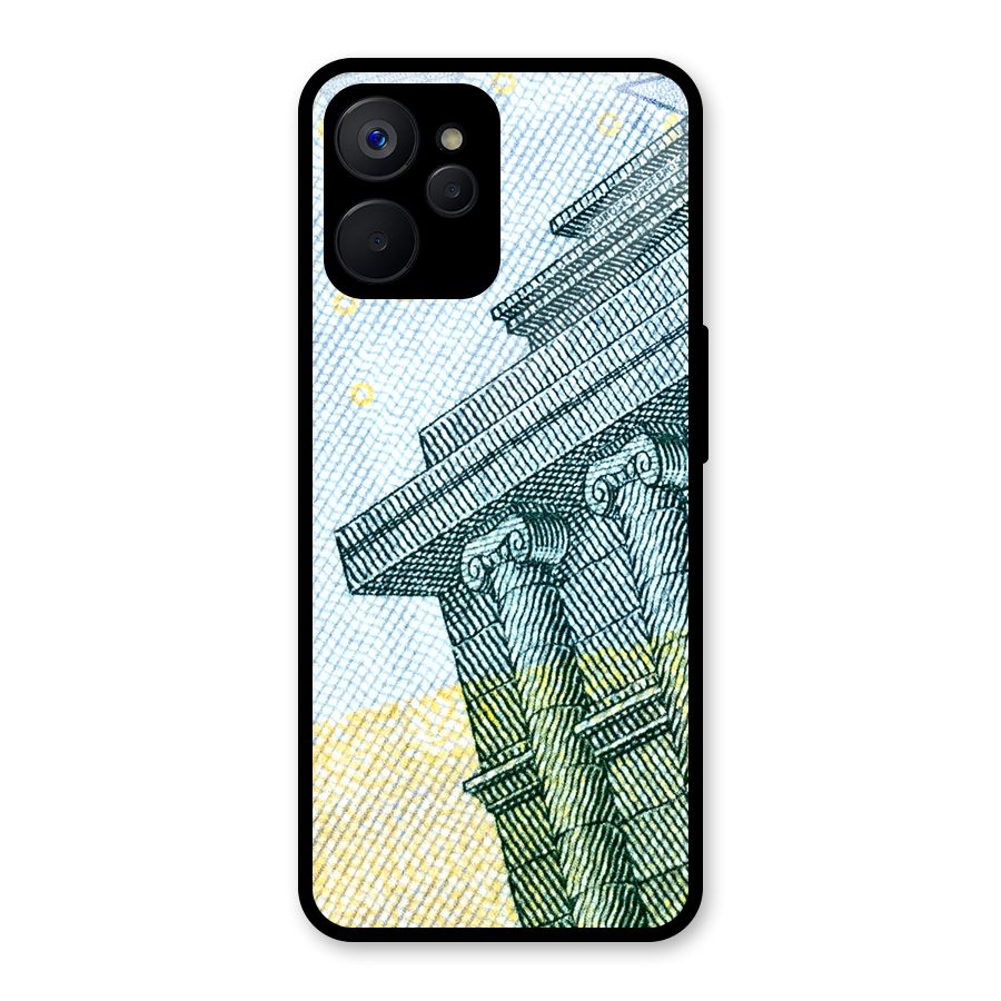 Baroque and Rococo style Glass Back Case for Realme 9i 5G