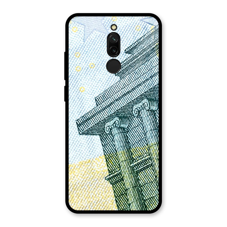 Baroque and Rococo style Glass Back Case for Redmi 8