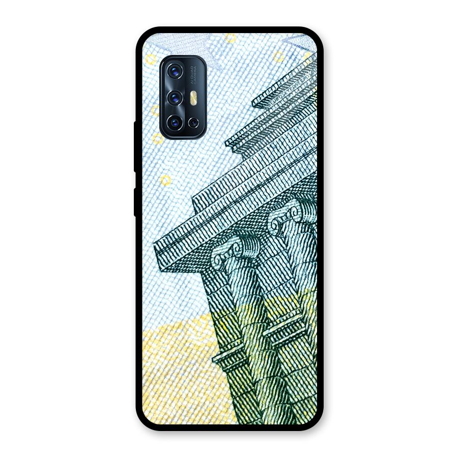 Baroque and Rococo style Glass Back Case for Vivo V17