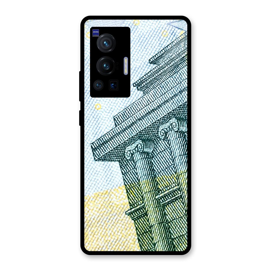 Baroque and Rococo style Glass Back Case for Vivo X70 Pro