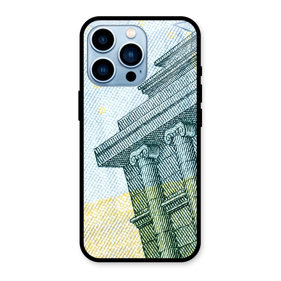 Baroque and Rococo style Glass Back Case for iPhone 13 Pro
