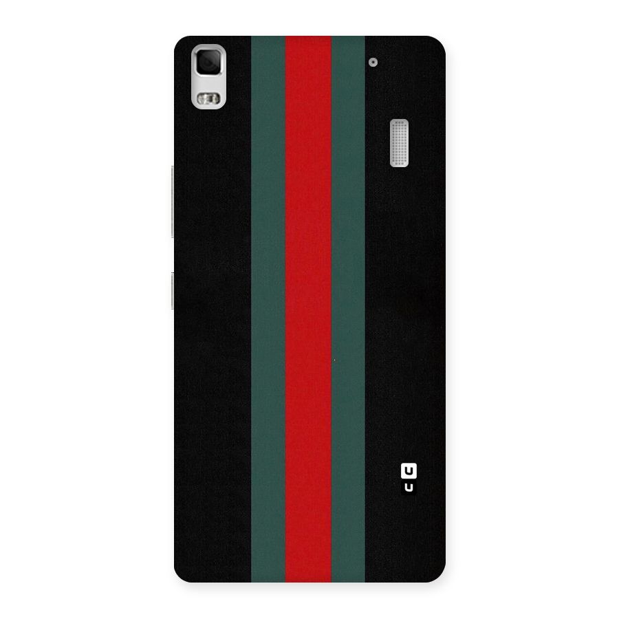 Basic Colored Stripes Back Case for Lenovo A7000