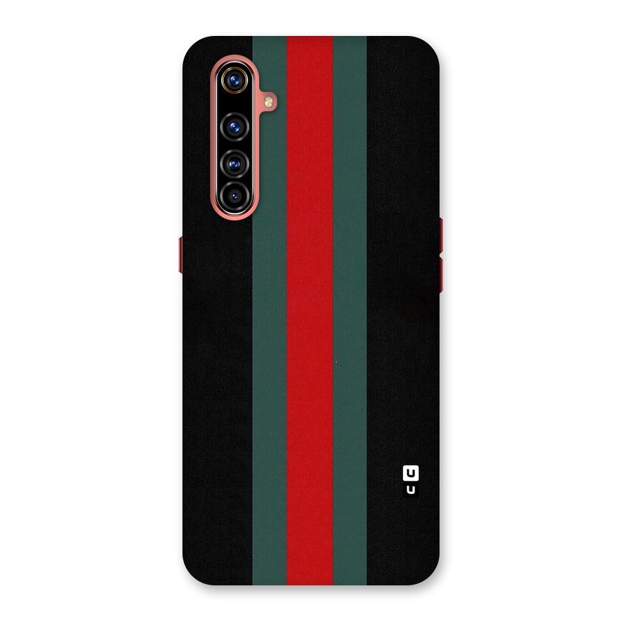 Basic Colored Stripes Back Case for Realme X50 Pro