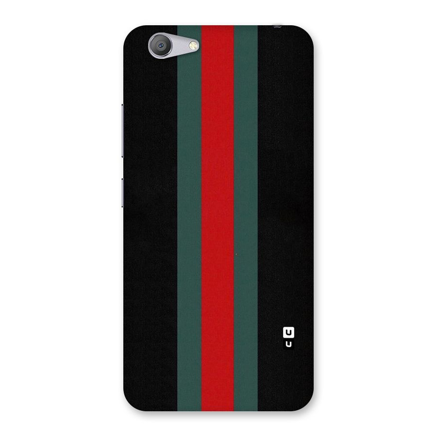 Basic Colored Stripes Back Case for Vivo Y53