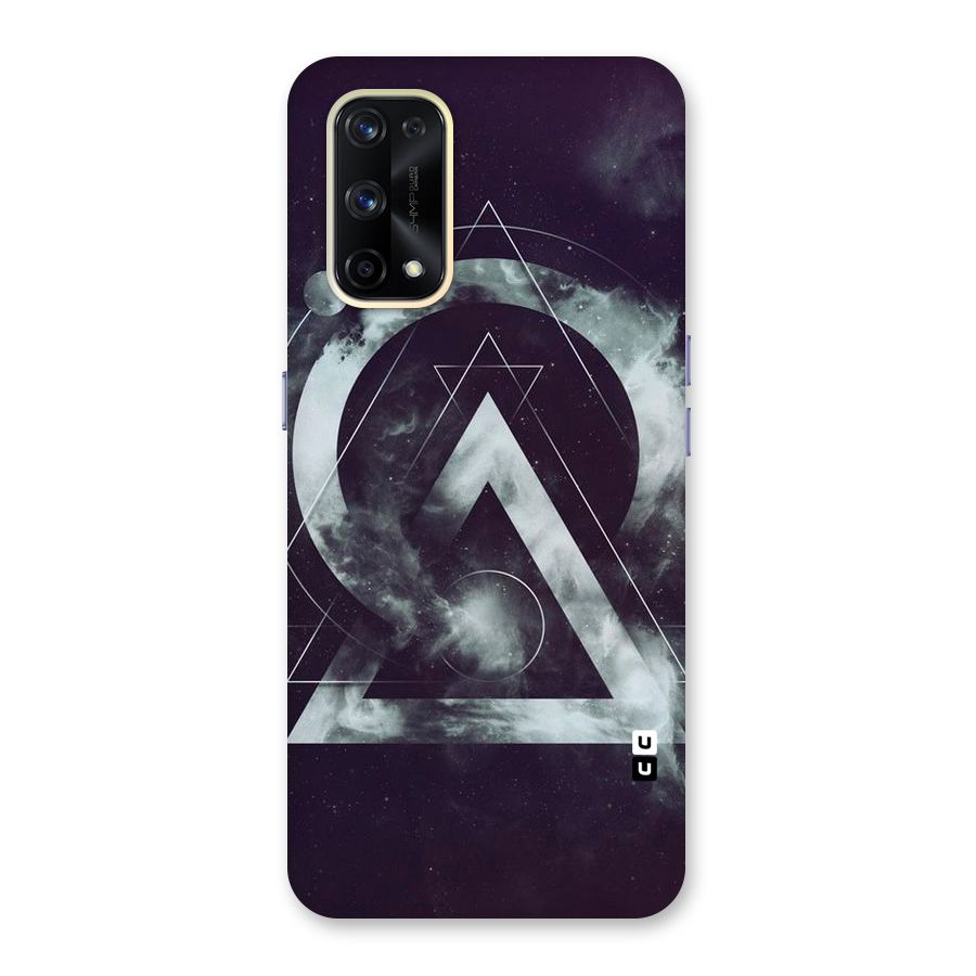 Basic Galaxy Shape Glass Back Case for Realme X7 Pro