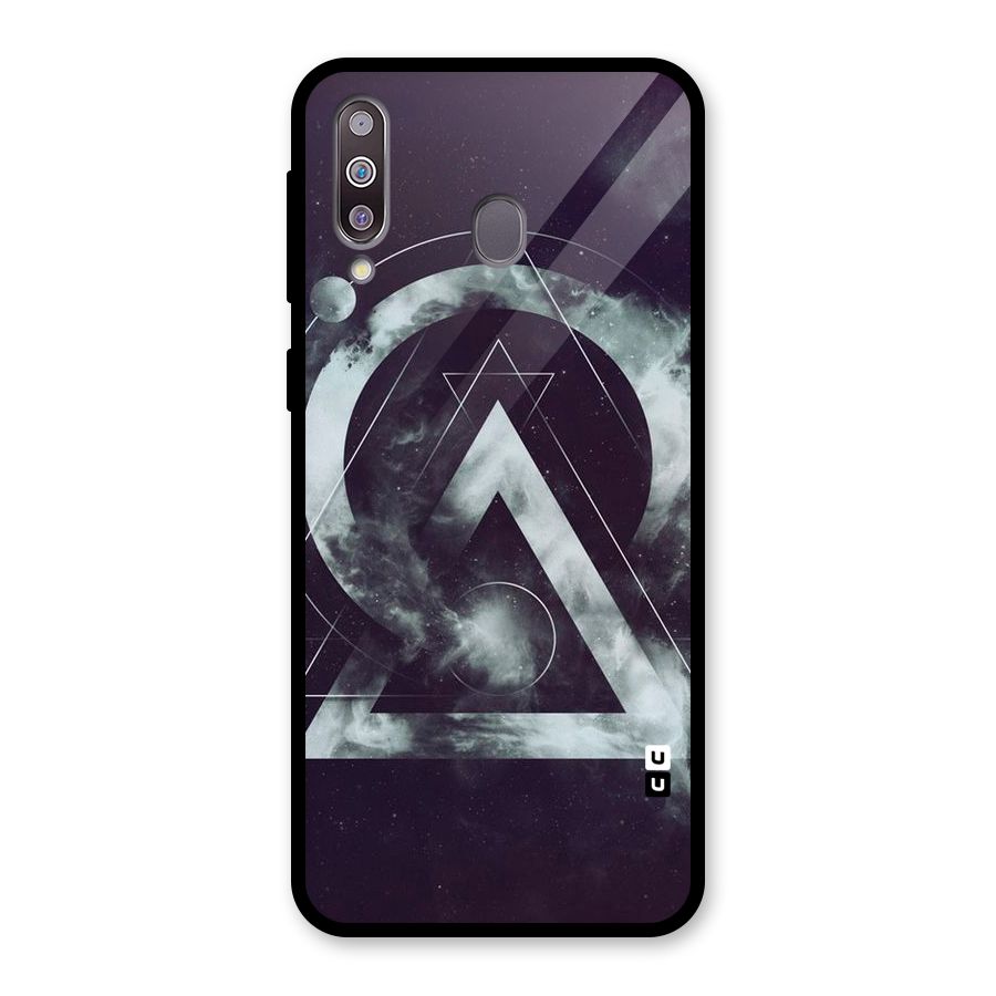 Basic Galaxy Shape Glass Back Case for Galaxy M30