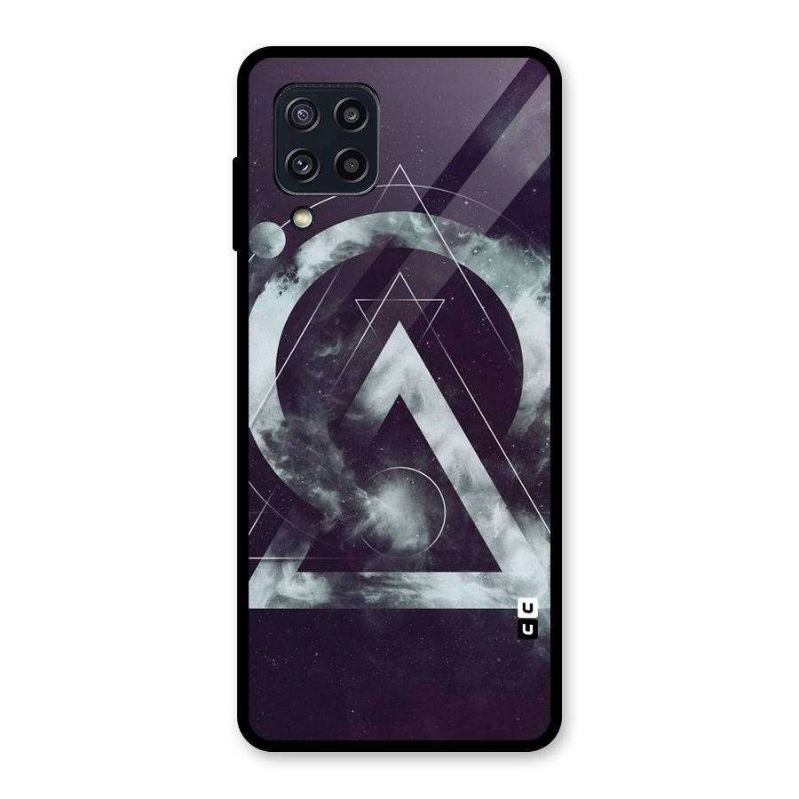 Basic Galaxy Shape Glass Back Case for Galaxy M32