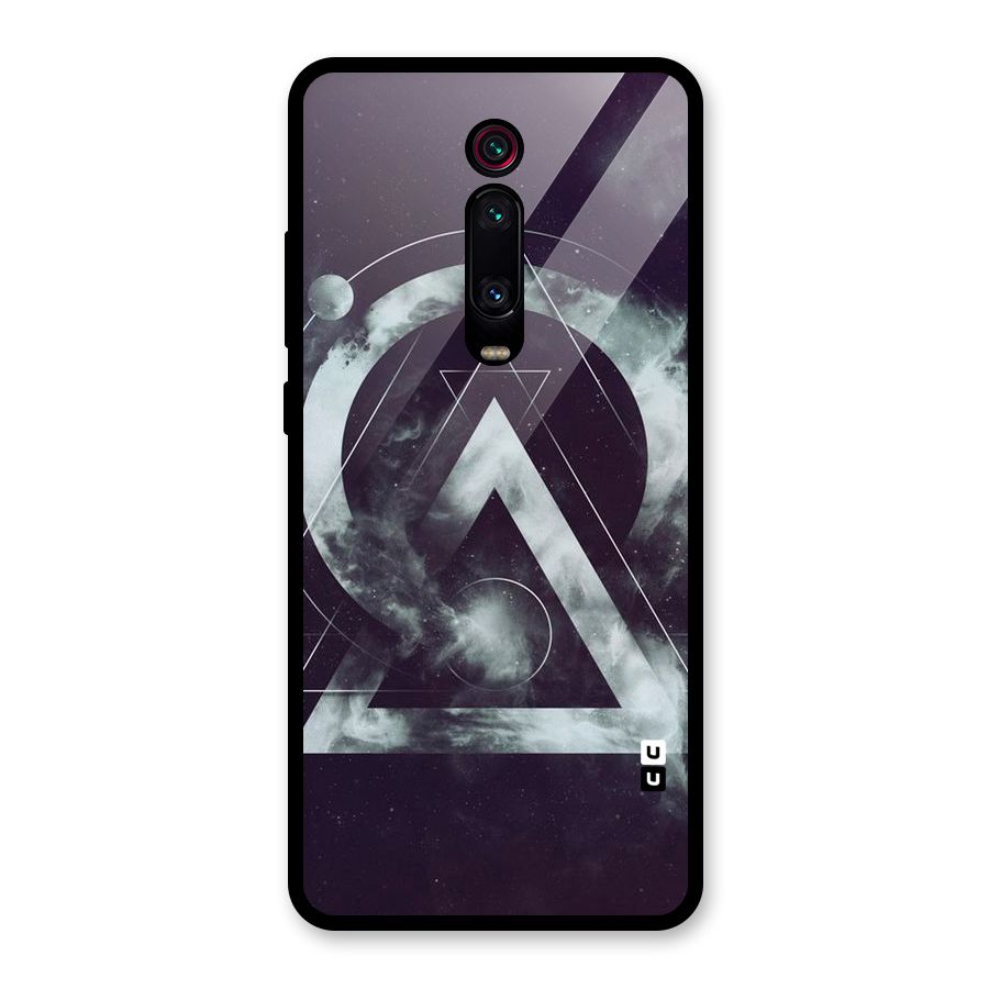 Basic Galaxy Shape Glass Back Case for Redmi K20