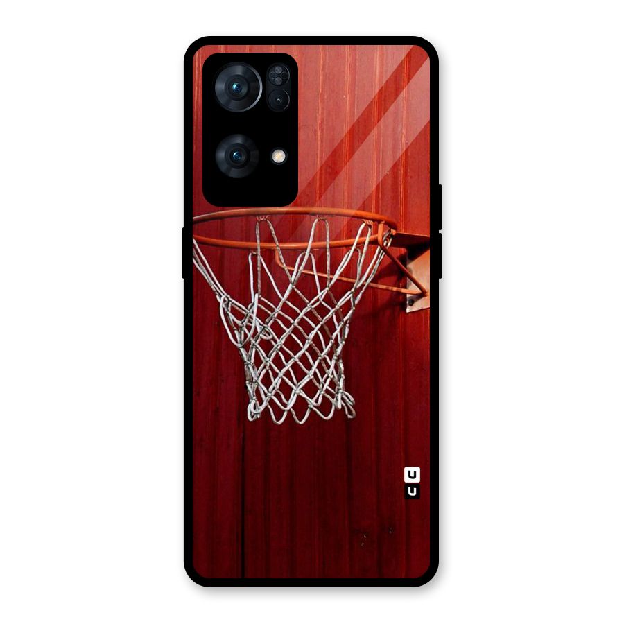 Basket Red Glass Back Case for Oppo Reno7 Pro 5G