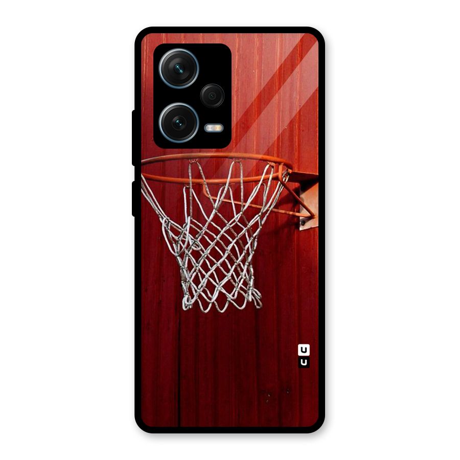 Basket Red Glass Back Case for Redmi Note 12 Pro Plus 5G