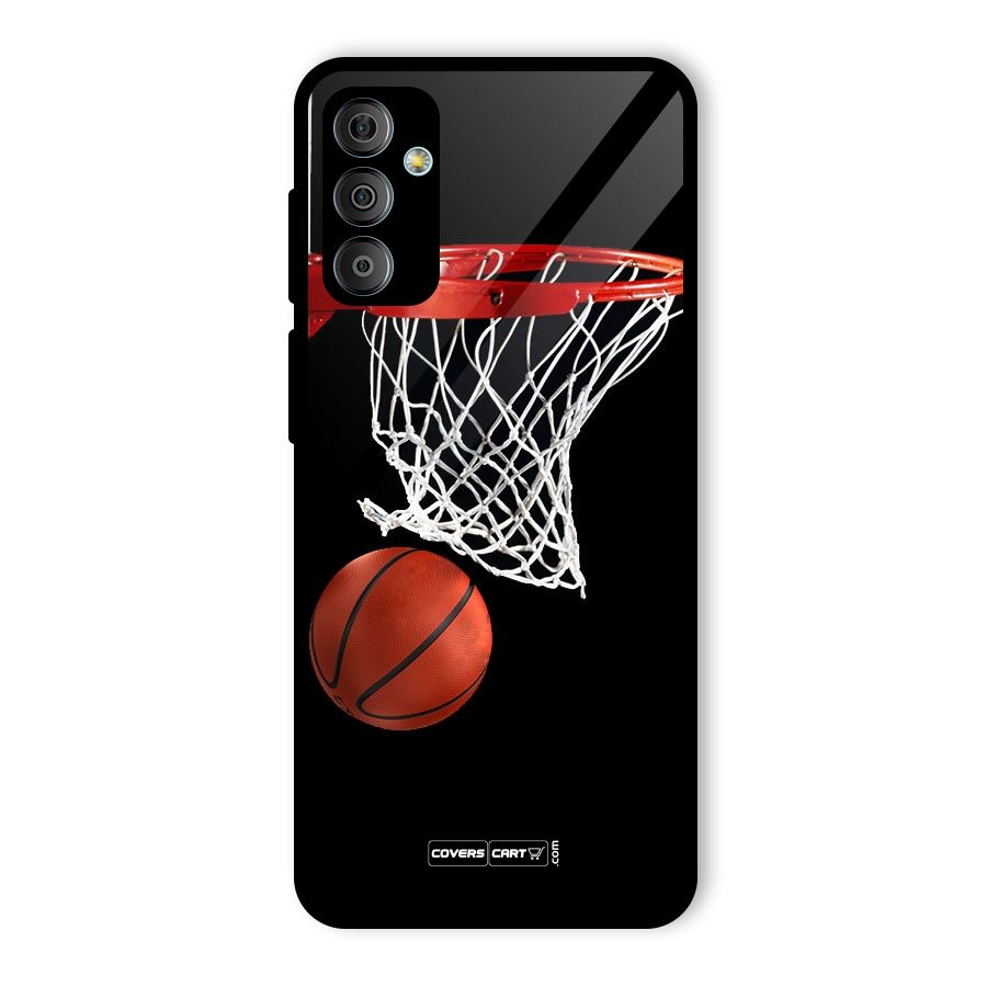 Basketball Glass Back Case for Galaxy F23