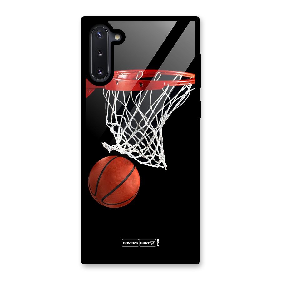 Basketball Glass Back Case for Galaxy Note 10