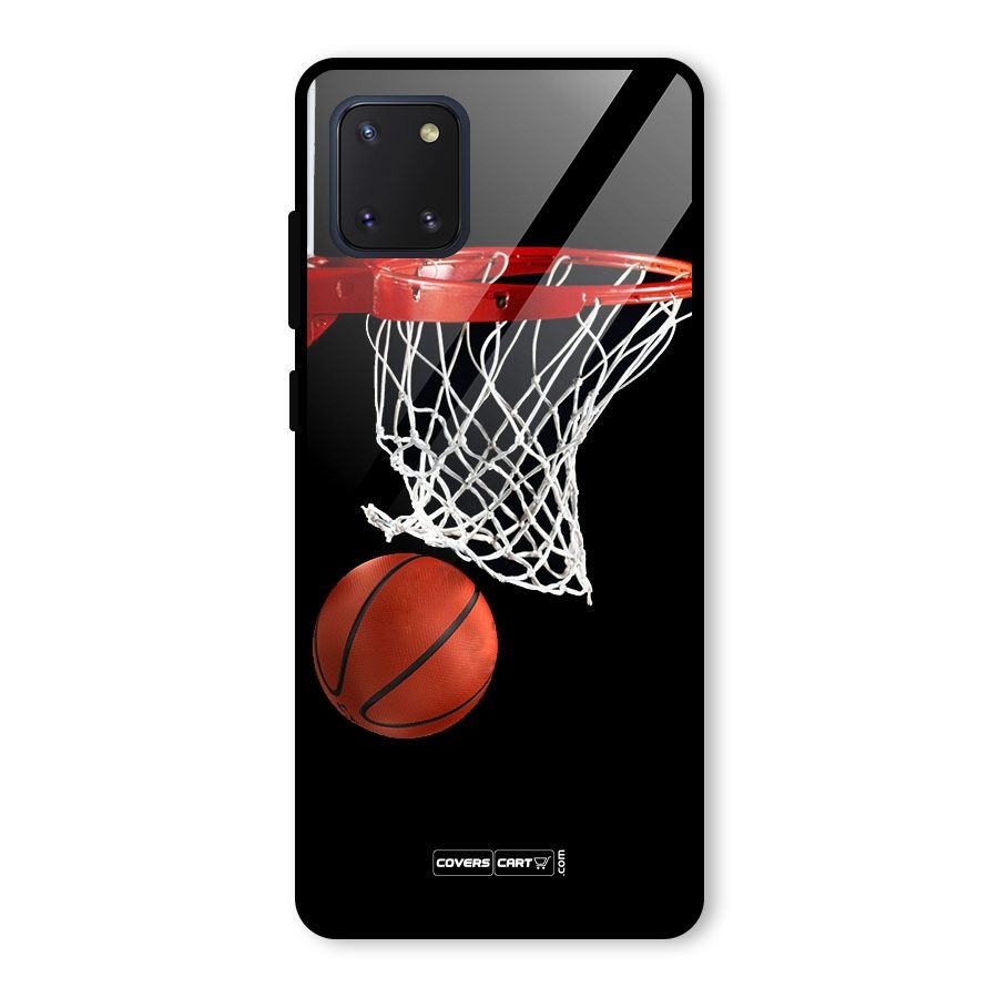 Basketball Glass Back Case for Galaxy Note 10 Lite