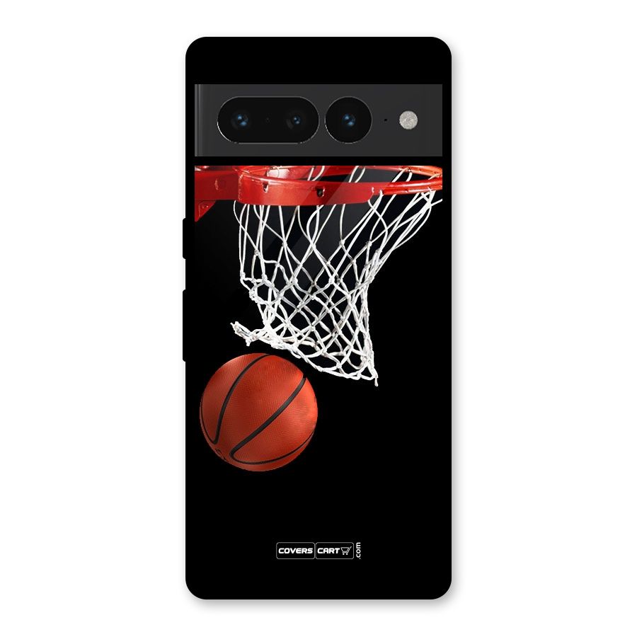 Basketball Glass Back Case for Google Pixel 7 Pro