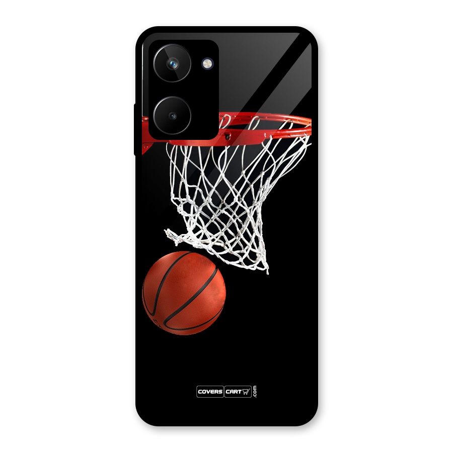 Basketball Glass Back Case for Realme 10