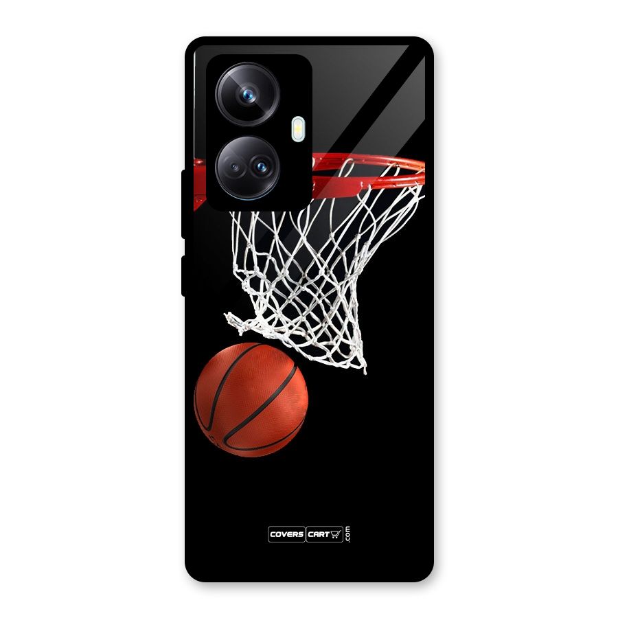 Basketball Glass Back Case for Realme 10 Pro Plus
