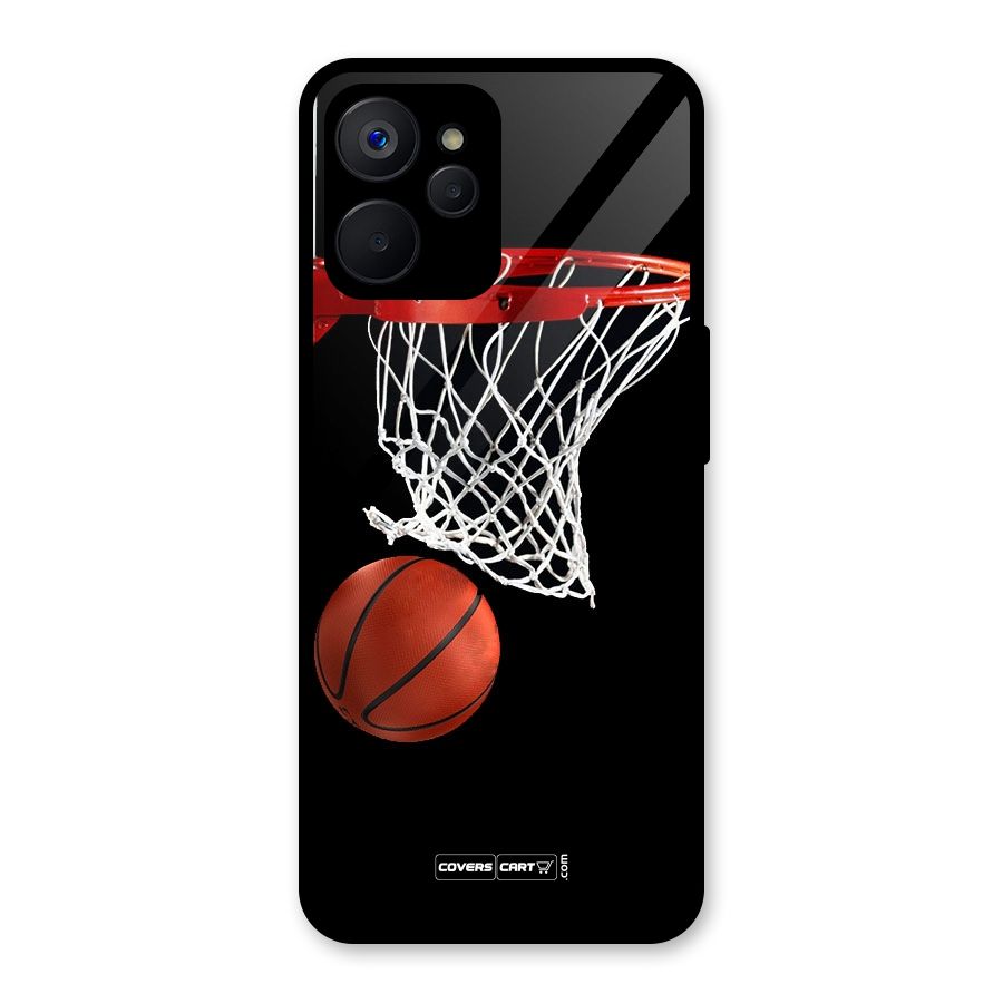 Basketball Glass Back Case for Realme 9i 5G