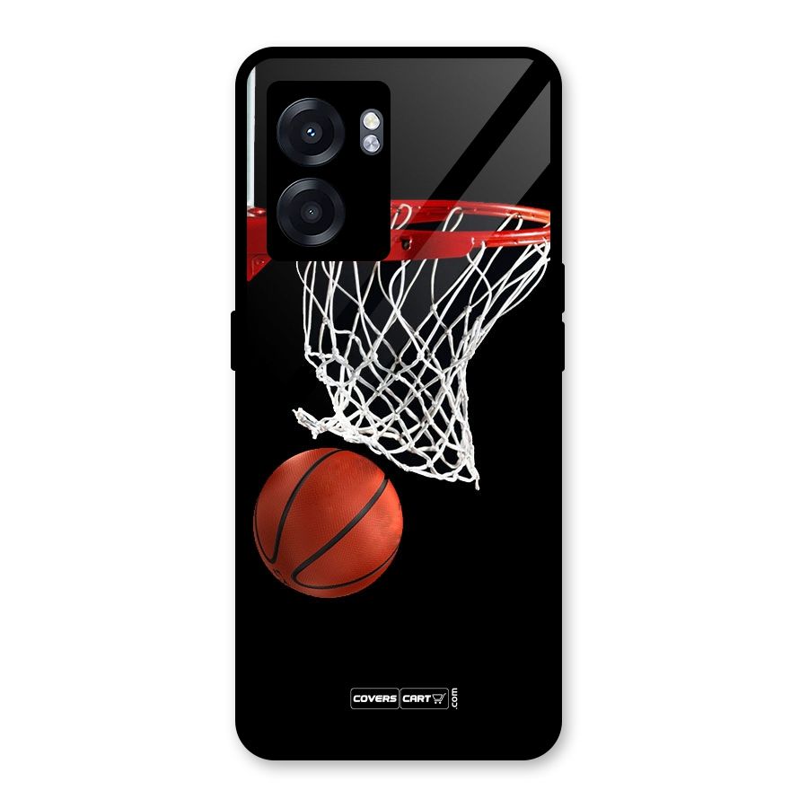 Basketball Glass Back Case for Realme Narzo 50 5G