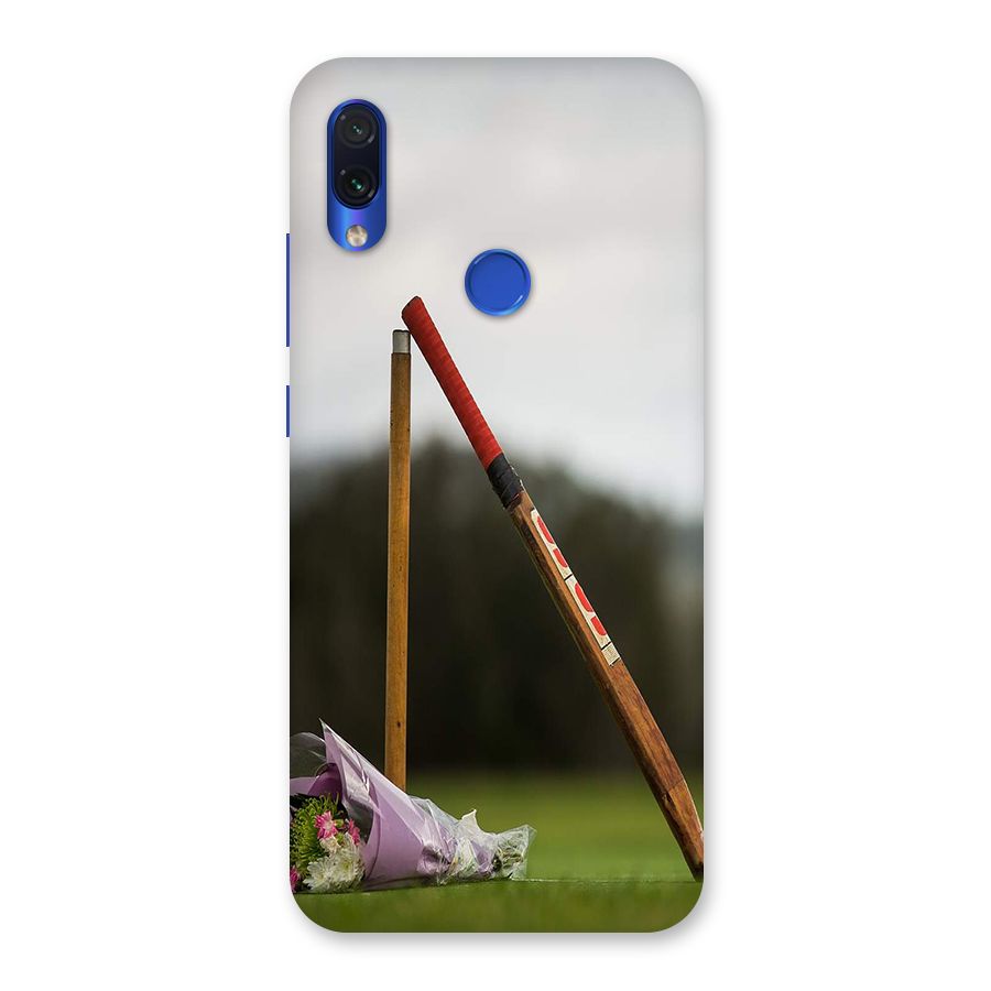 Bat Wicket Back Case for Redmi Note 7