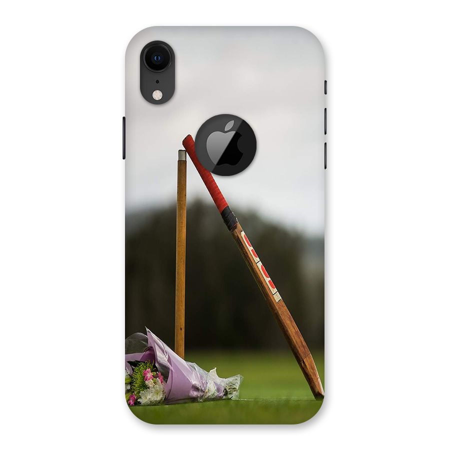Bat Wicket Back Case for iPhone XR Logo Cut