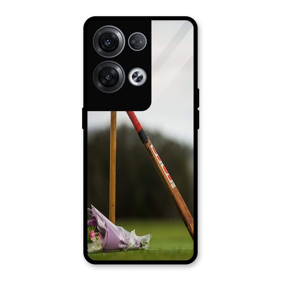 Bat Wicket Glass Back Case for Oppo Reno8 Pro 5G