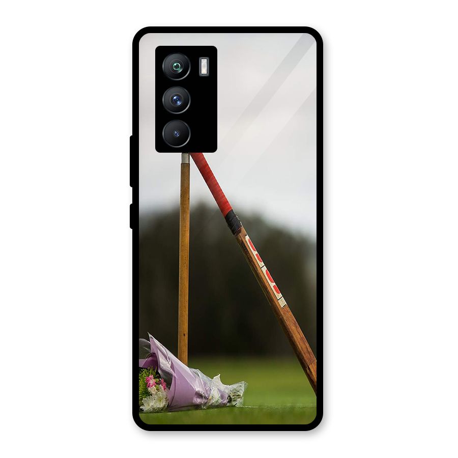 Bat Wicket Glass Back Case for Vivo iQOO 9 SE