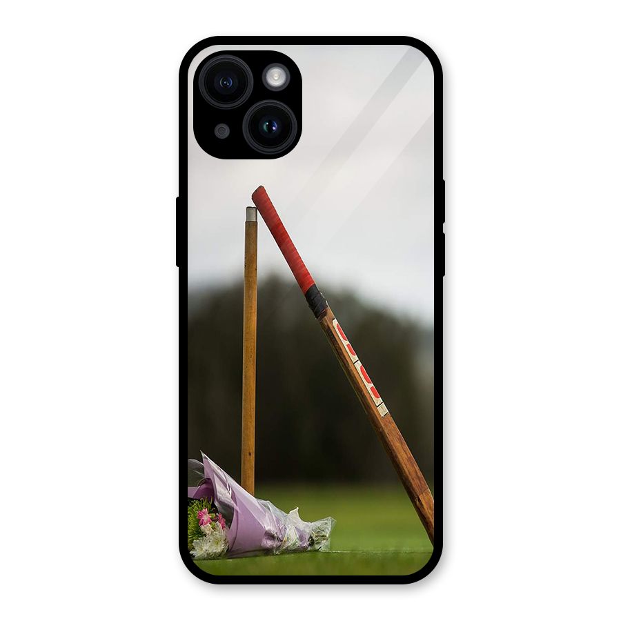 Bat Wicket Glass Back Case for iPhone 14