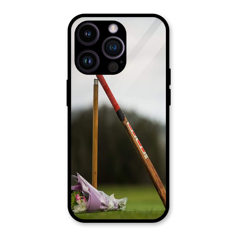Bat Wicket Glass Back Case for iPhone 14 Pro