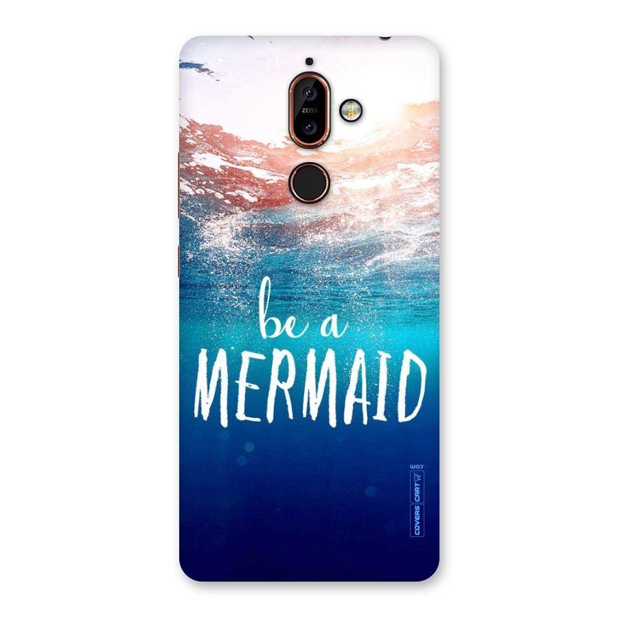 Be A Mermaid Back Case for Nokia 7 Plus