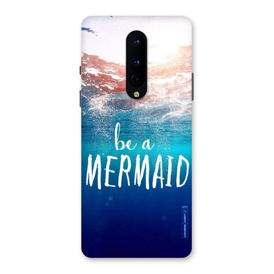 Be A Mermaid Back Case for OnePlus 8