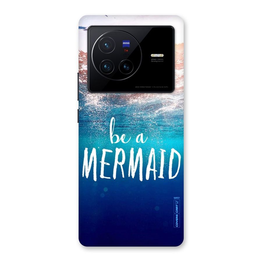 Be A Mermaid Back Case for Vivo X80