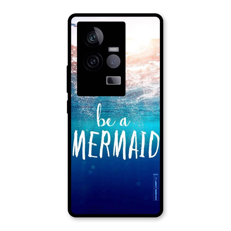 Be A Mermaid Glass Back Case for Vivo iQOO 11 5G