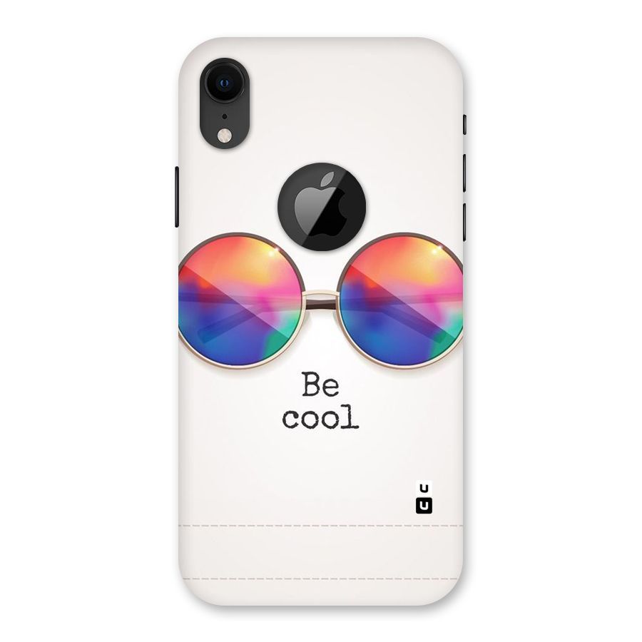 Be Cool Back Case for iPhone XR Logo Cut