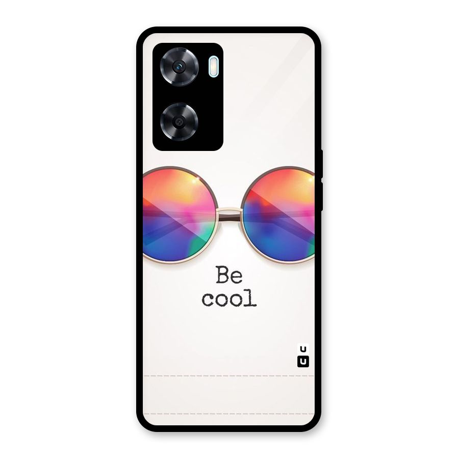 Be Cool Glass Back Case for Oppo A77