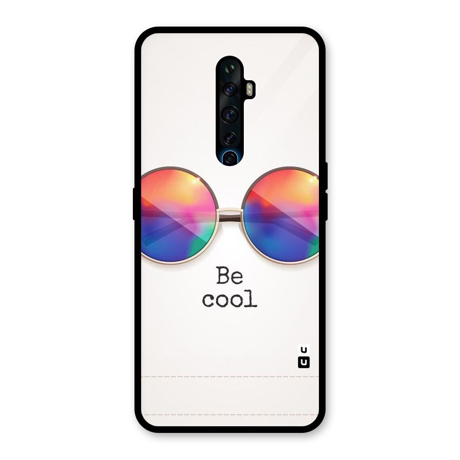 Be Cool Glass Back Case for Oppo Reno2 F