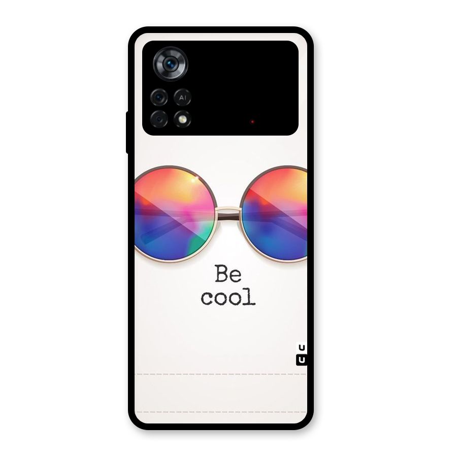 Be Cool Glass Back Case for Poco X4 Pro 5G