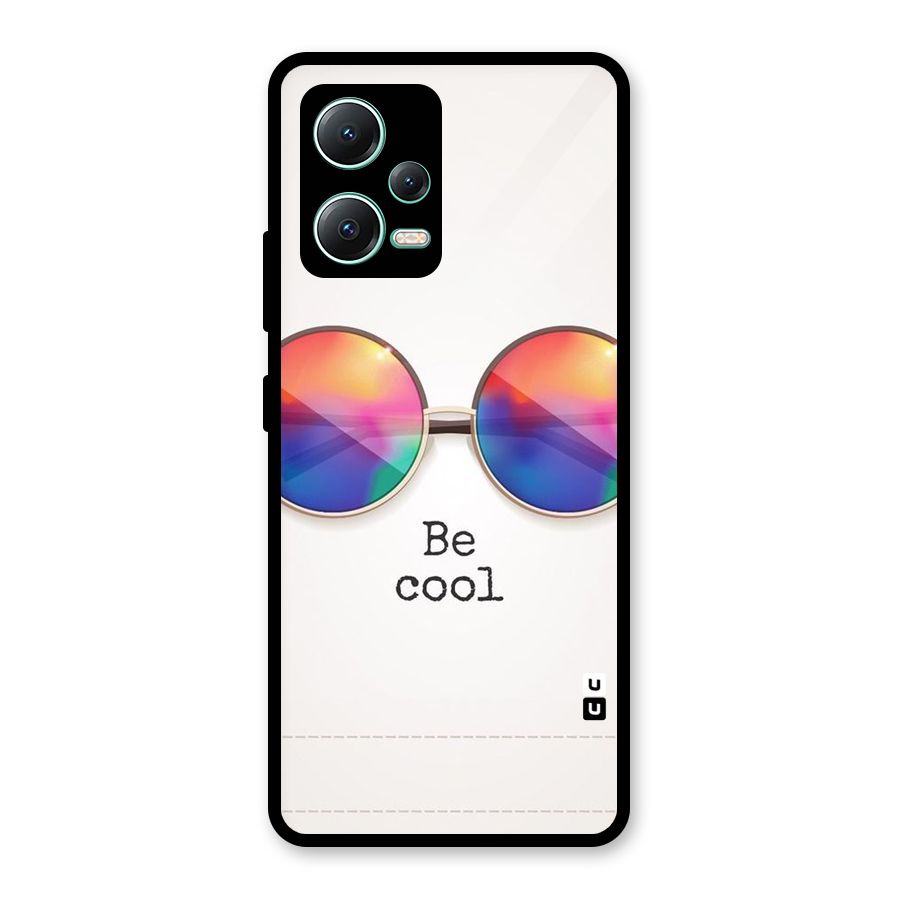 Be Cool Glass Back Case for Redmi Note 12 5G