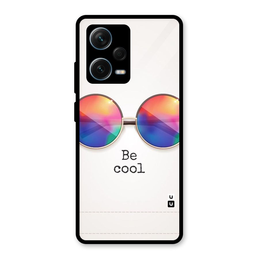 Be Cool Glass Back Case for Redmi Note 12 Pro Plus 5G
