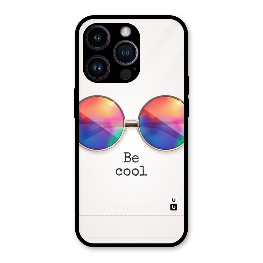 Be Cool Glass Back Case for iPhone 14 Pro