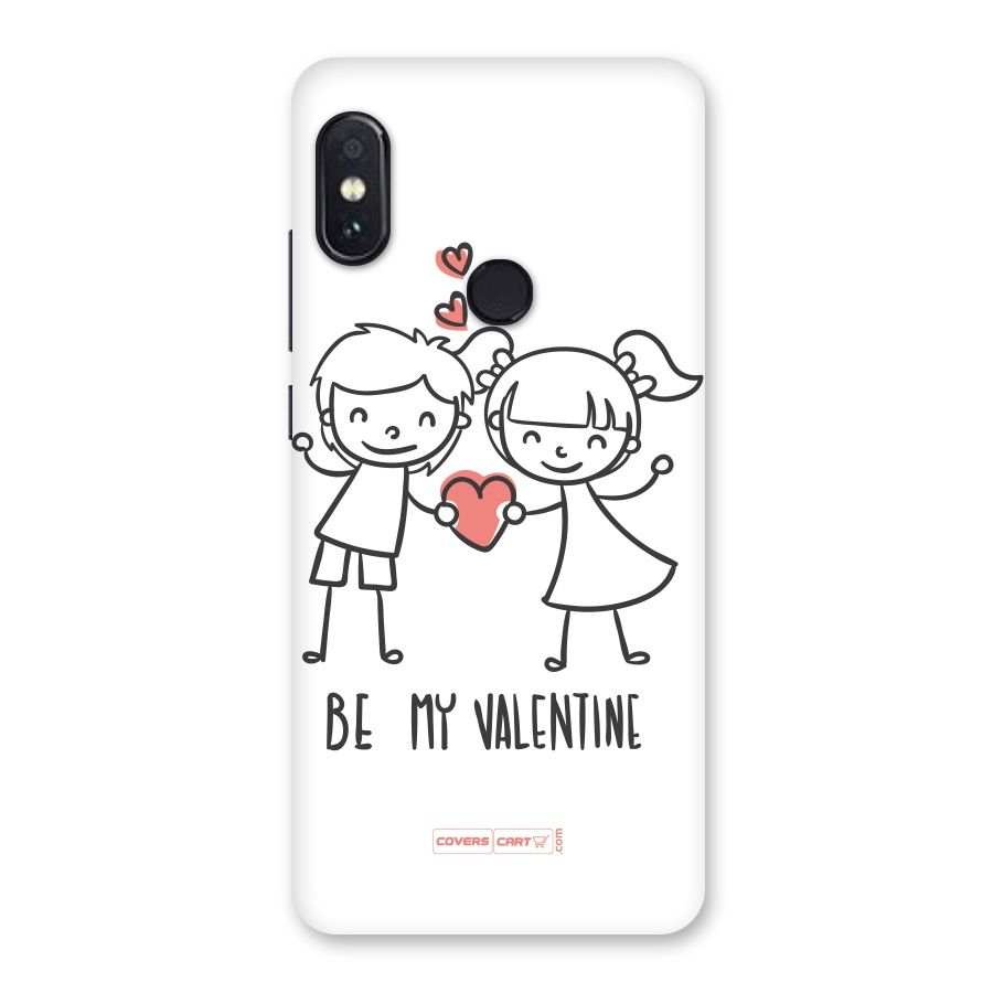 Be My Valentine Back Case for Redmi Note 5 Pro