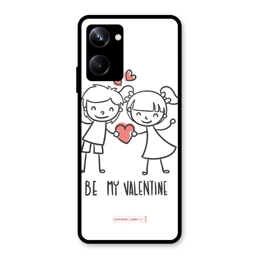Be My Valentine Glass Back Case for Realme 10 Pro