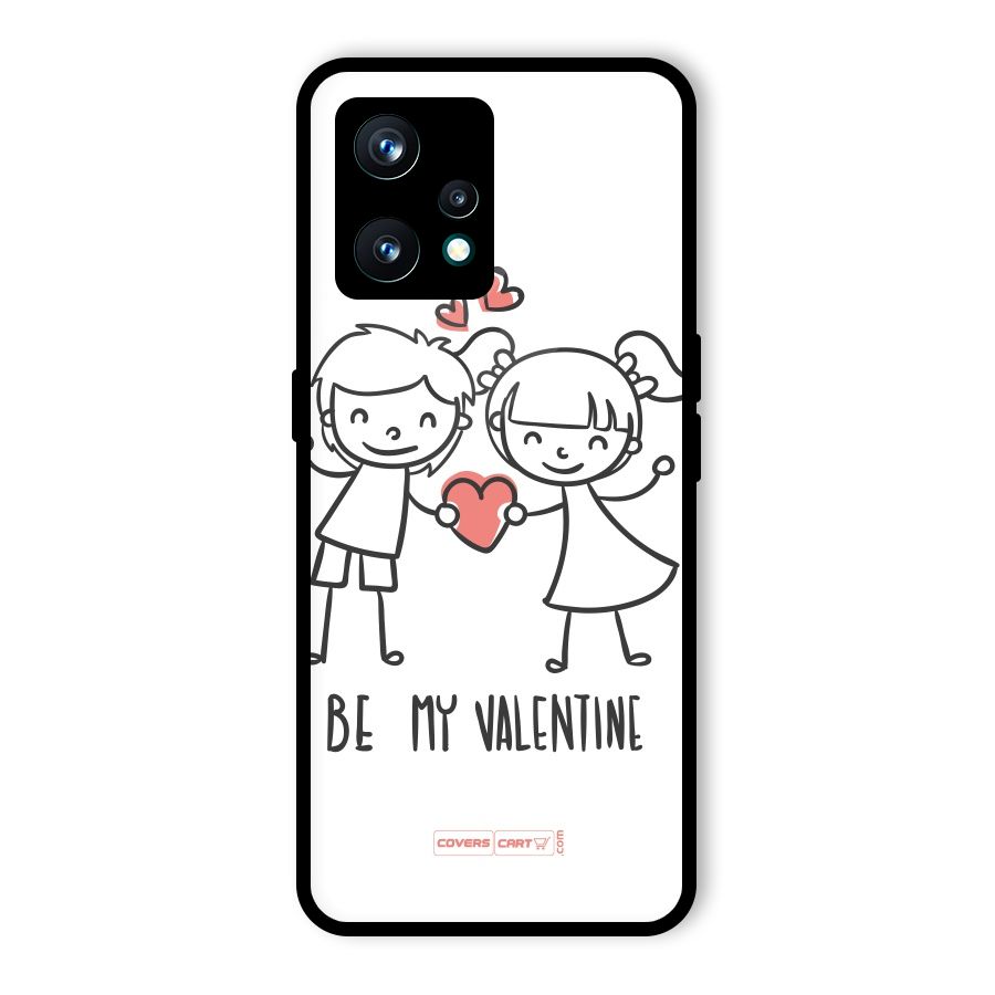 Be My Valentine Glass Back Case for Realme 9 Pro Plus 5G