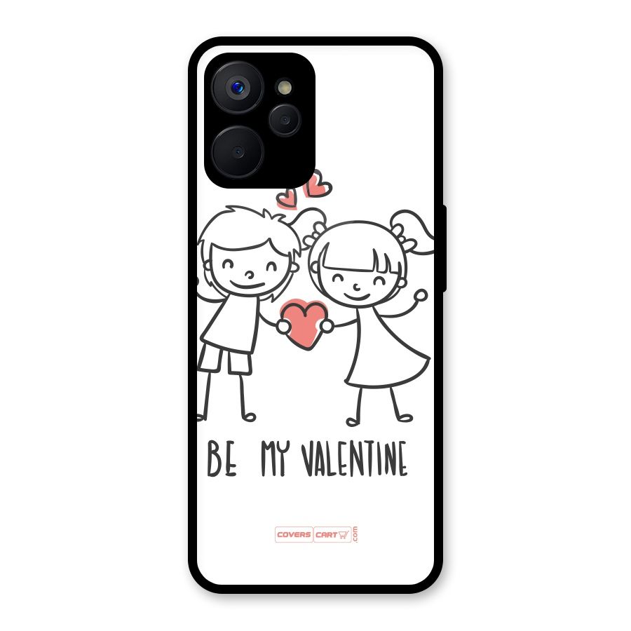 Be My Valentine Glass Back Case for Realme 9i 5G